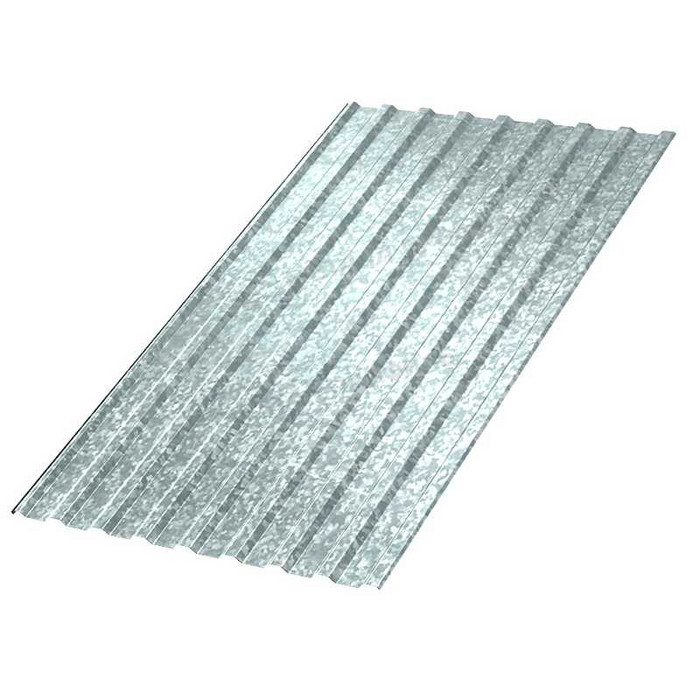 Профлист Металл-Профиль МП-20 Цинк 0.65 мм Бесцветный